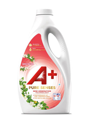 A+ Tvättmedel Flytande Pure Senses Revita - 2475ml - CleanNest