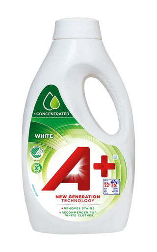 A+ Tvättmedel Flytande White - 880ml - CleanNest