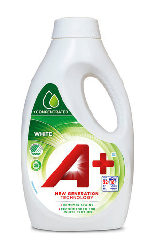 A+ Tvättmedel Flytande White - 880ml - CleanNest