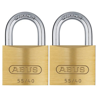 ABUS Hänglås 55/40 2st Ll Mässing | CleanNest - ABUS | CleanNest