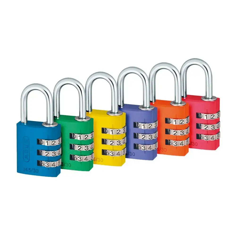 ABUS Hänglås 145/30 Rainbow Kombi | CleanNest