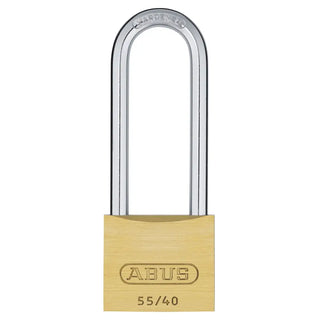 HÄNGLÅS 55/40 HB 63 MÄSSING ABUS - ABUS
