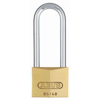 HÄNGLÅS 65/40 HB 63 MÄSSING ABUS - ABUS