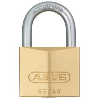 HÄNGLÅS 65/40 MÄSSING 4ST LL - ABUS