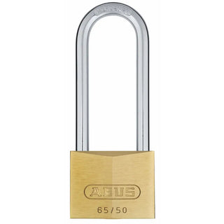 HÄNGLÅS 65/50 HB 80 MÄSSING ABUS - ABUS