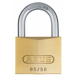 HÄNGLÅS 65/50 MÄSSING ABUS - ABUS