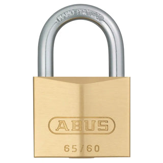 HÄNGLÅS 65/60 MÄSSING ABUS - ABUS
