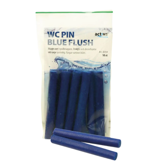 Activa WC pin Blue 10-pack - CleanNest