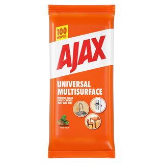 Ajax Wipes Universal Multisurface - 100-Pack - CleanNest