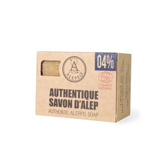 Alepeo Aleppotvål 4% 200g