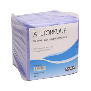 Alltorkduk Max Blå 38x38cm - 50st - CleanNest