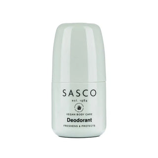 Vit roll-on deodorantflaska