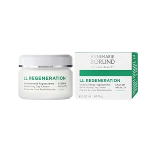 Annemarie Börlind Dagkräm - LL Regeneration 50ml med kartong, återfuktande dagkräm för normal till torr hud, idealisk som makeupbas.