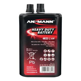 BATTERI 4R25 6V - ANSMANN