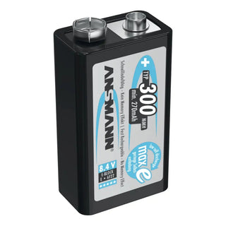 BATTERI 9V 250MAH 1P LADDBAR - ANSMANN