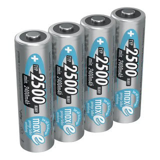 BATTERI AA 2500MAH 4P LADDBAR - ANSMANN