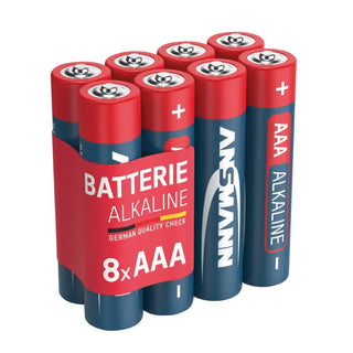 BATTERI AAA/LR03 1,5V 8P - ANSMANN