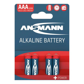 Ansmann Batteri Aaa/lr03 1,5v 4p | CleanNest - ANSMANN | CleanNest