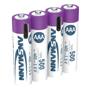 Ansmann Batteri Lithium Aaa 4p Laddbart | CleanNest - ANSMANN | CleanNest