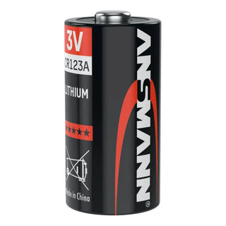 BATTERI LITHIUM CR123A 3V 1P - ANSMANN