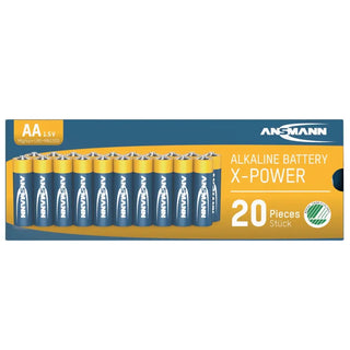 BATTERI X-POWER AA/LR6 1,5V 20P - ANSMANN