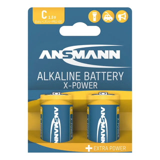 BATTERI X-POWER C/LR14 1,5V 2P - ANSMANN