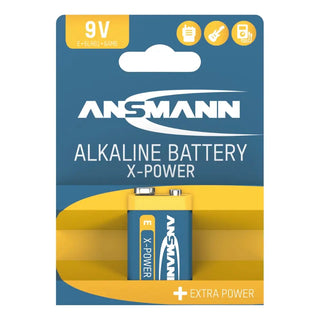BATTERI X-POWER E/6LR61 9V 1P - ANSMANN
