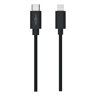 LADDKABEL USB C LIGHTNING 1.2M SVRT - ANSMANN