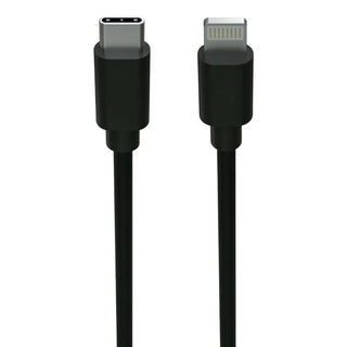 LADDKABEL USB C LIGHTNING 2M SVART - ANSMANN