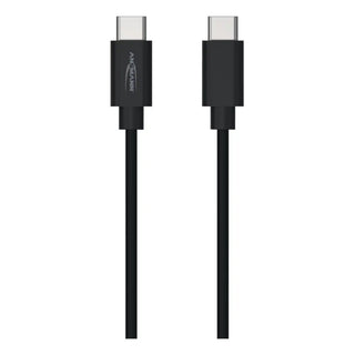 Ansmann Laddkabel Usb C Usb C 1.2m Svart | CleanNest - ANSMANN | CleanNest