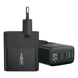 Ansmann Väggladdare 1xusb A + 2xusb C 65w | CleanNest - ANSMANN | CleanNest