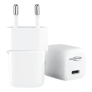 VÄGGLADDARE 1XUSB C 20W VIT ANSMANN - ANSMANN