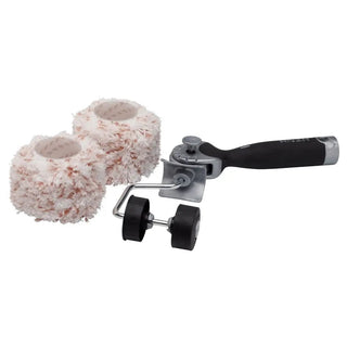 Anza Rollerset Maxi Grov 7cm Platinum | CleanNest - ANZA | CleanNest