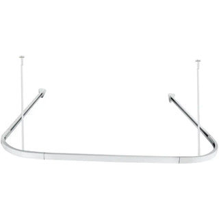 Draperiskena U-Stång 90X90X90 Vit - ARROW