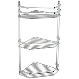 ARROW Trådhylla Hörn 3 Plan Krom | CleanNest - ARROW | CleanNest