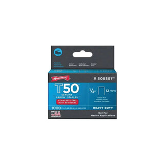 KLAMMER T50 ROSTFRI 12 MM 1000ST - ARROW2