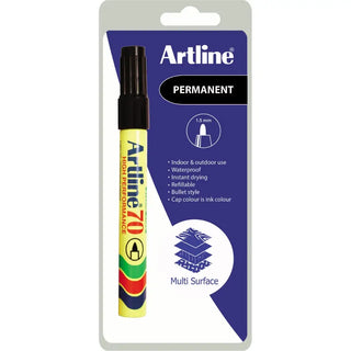 MÄRKPENNA SVART ARTLINE 70 SB - ARTLINE