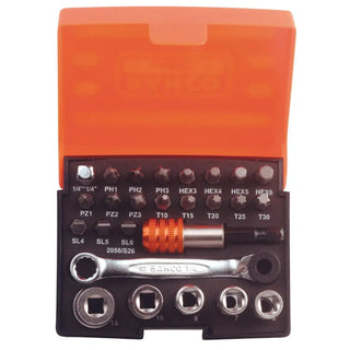 BITS/SPÄRRNYCKELSATS S26 BAHCO - BAHCO