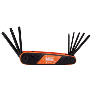 TORXNYCKELSATS BE-8975B 8ST T9-40 - BAHCO