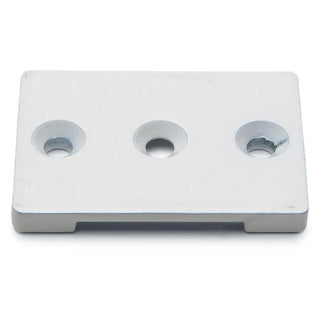 FÄSTPLATTA G2403 VIT   SB    BÅREBO - BAREBO