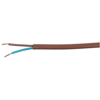 KABEL SKX 2X0.75 BRUN    BOBIN=100M - BAREBO