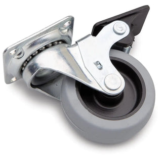 Länkhjul 50Mm Platta 42X42Mm Broms - BAREBO