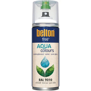 Belton Sprayfärg H.b Vit Ral9010 400ml | CleanNest - BELTON | CleanNest