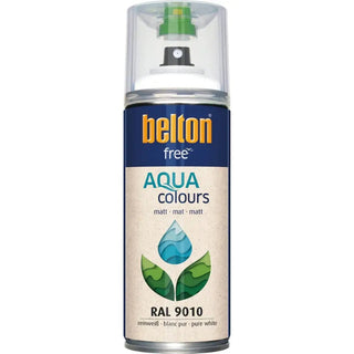 Belton Sprayfärg M Vit Ral9010 400ml | CleanNest - BELTON | CleanNest