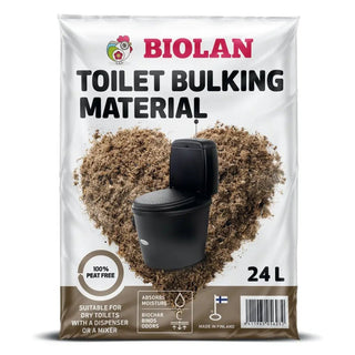 Biolan Strömaterial 24l För Fritidstoalett 50 st - | CleanNest - BIOLAN | CleanNest