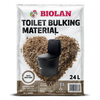STRÖMATERIAL 24L FÖR FRITIDSTOALETT - BIOLAN