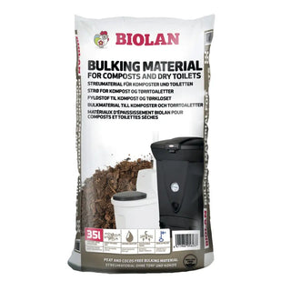 STRÖMATERIAL 35L FÖR KOMPOST - BIOLAN
