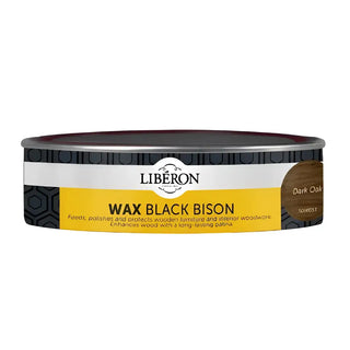 Leather Master Black Bisonvax Mörk Ek - 150 ml