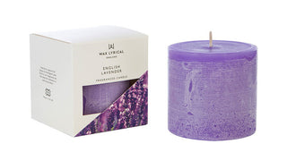 Blockljus med doft Lavender Lila - 60h - CleanNest