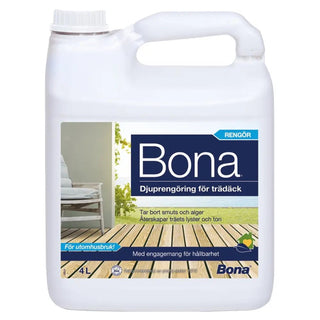 Bona Djuprengöring Av Trädäck 36x4l | CleanNest - BONA | CleanNest